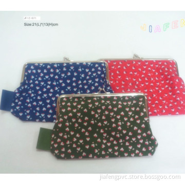 Cotton Printimg Bag with Clutch